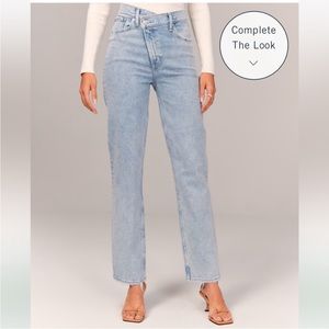 Abercrombie & Fitch Curve Love Dad Jean